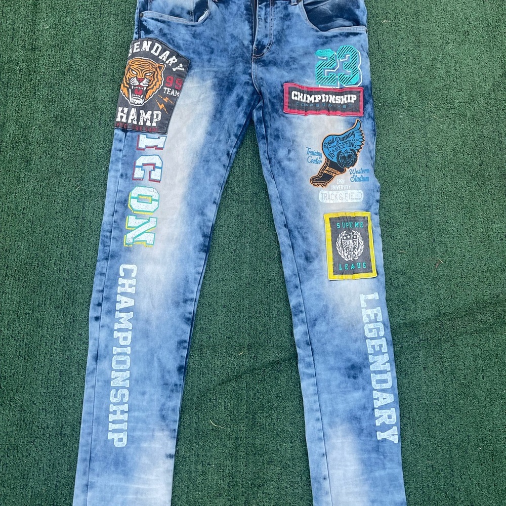 Blue Slim Men's Jeans